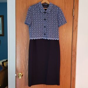 EUC Lovely Miss Dorby 2 Pc Formal Dress Sz 10P